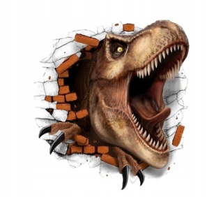 Dinosaury - Nálepka na stenu 70 × 80 cm